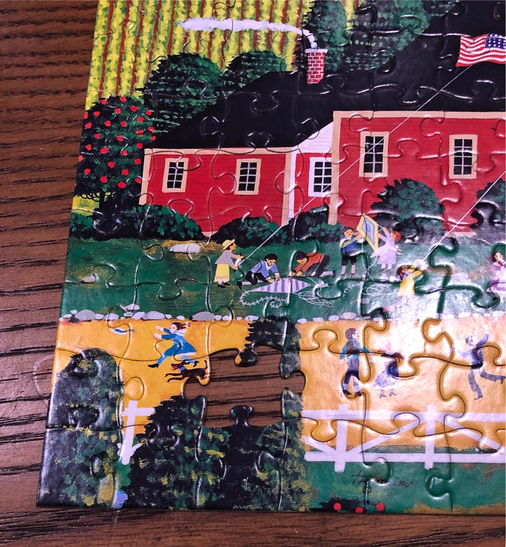 Kite Flying At Recess - Sure Lox puzzle collectible [Barcode 686141883414] - Main Image 2