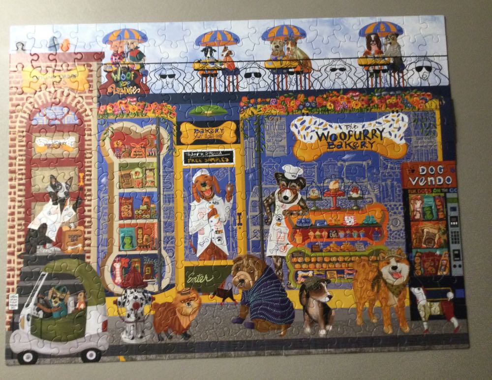 Woof N’ Wag: The Woofurry Bakery  - Ceaco puzzle collectible [Barcode 021081223454] - Main Image 2
