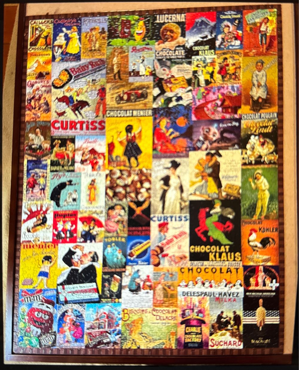 I Love Chocolate-(4)-NIB - White Mountain Puzzles puzzle collectible [Barcode 724819263486] - Main Image 2