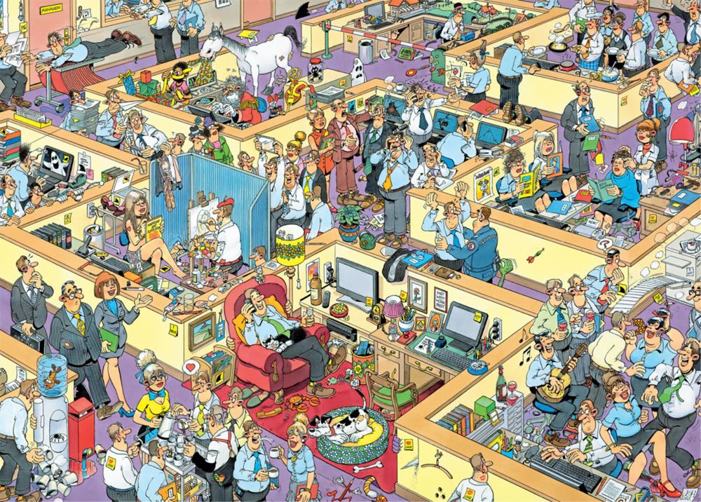 The Office - Jumbo puzzle collectible [Barcode 8710126170151] - Main Image 2