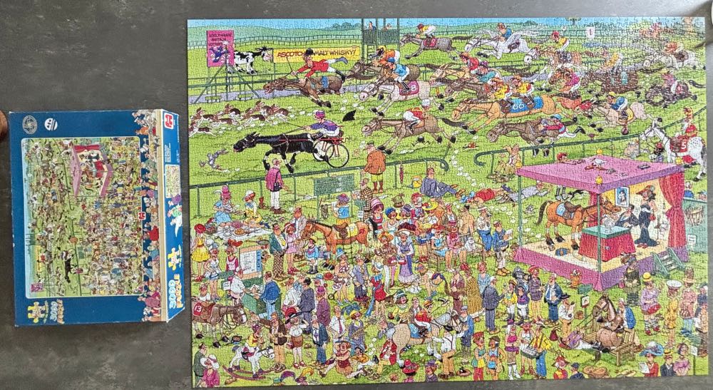Ascot Paardenrace - Jumbo puzzle collectible [Barcode 8710126020487] - Main Image 2