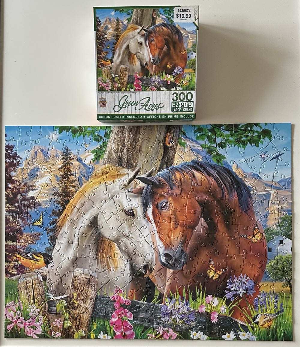 Mountain Meadow Farm- Traded - MasterPieces puzzle collectible [Barcode 705988322846] - Main Image 2