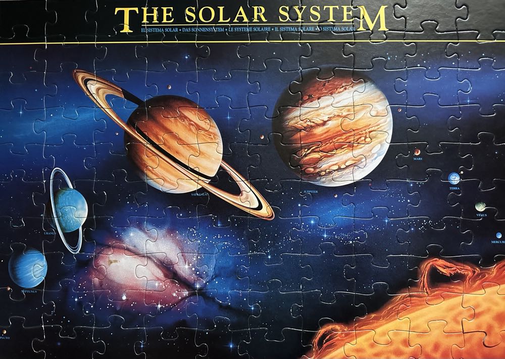 The Solar System - Educa puzzle collectible [Barcode 8411349070623] - Main Image 2
