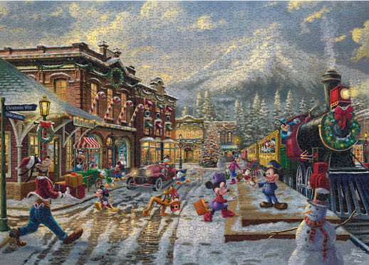 Holiday Candy Cane Express - Ceaco puzzle collectible [Barcode 0021081333139] - Main Image 3