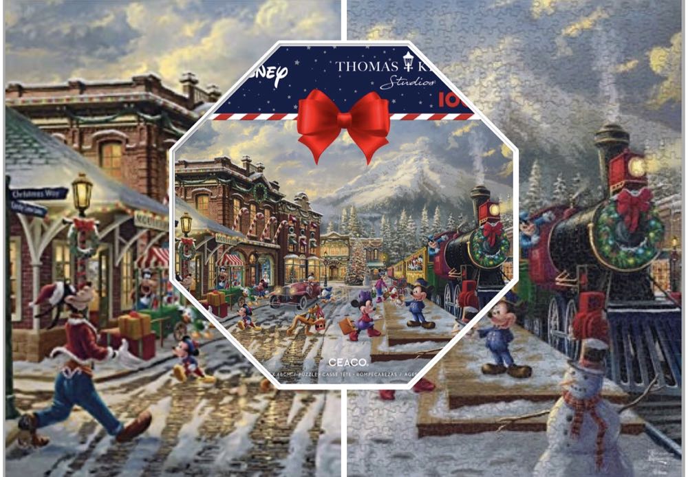 Holiday Candy Cane Express - Ceaco puzzle collectible [Barcode 0021081333139] - Main Image 4