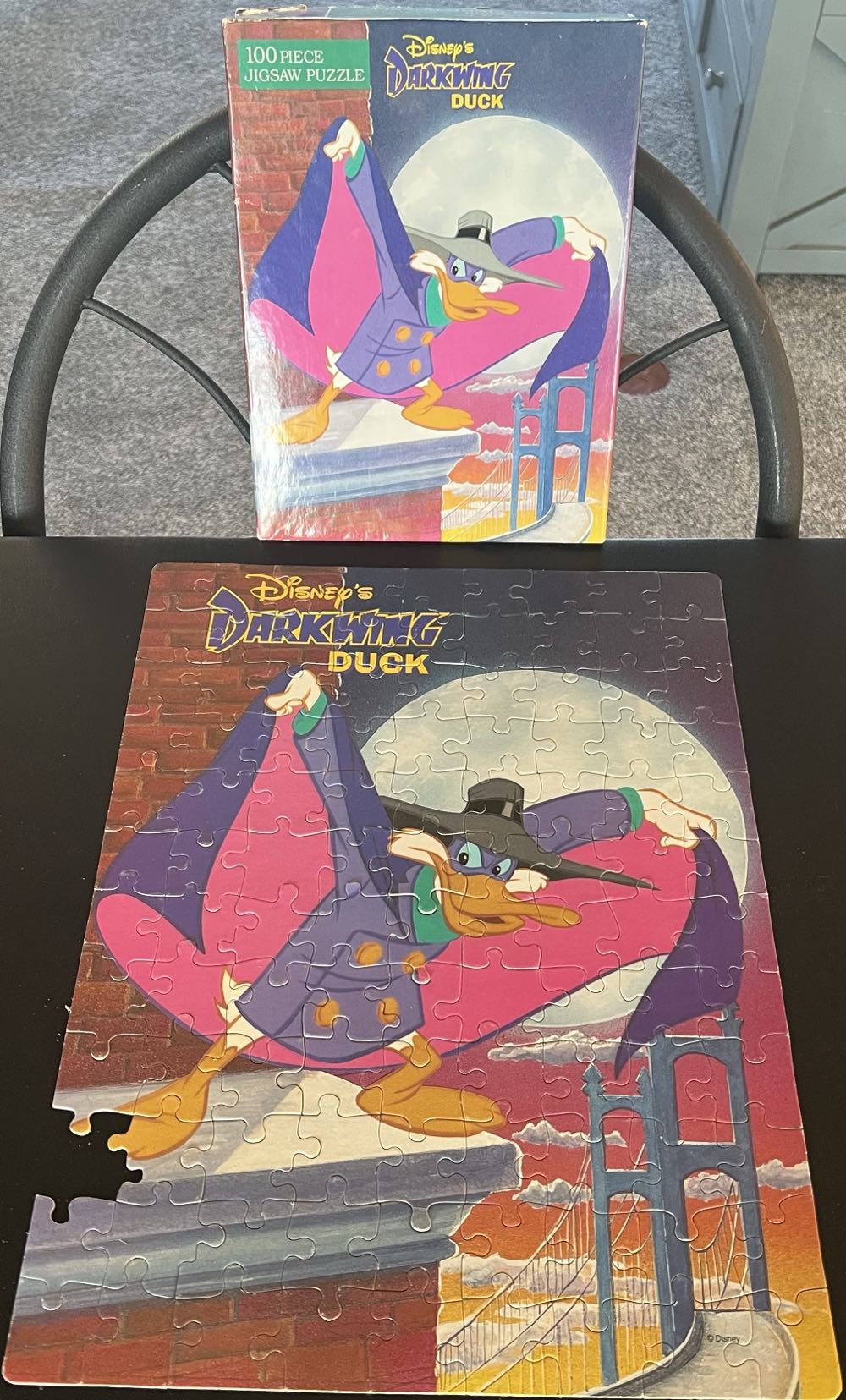 Darkwing Duck - Golden/Western Publishing Company, Inc. puzzle collectible [Barcode 033500046056] - Main Image 3