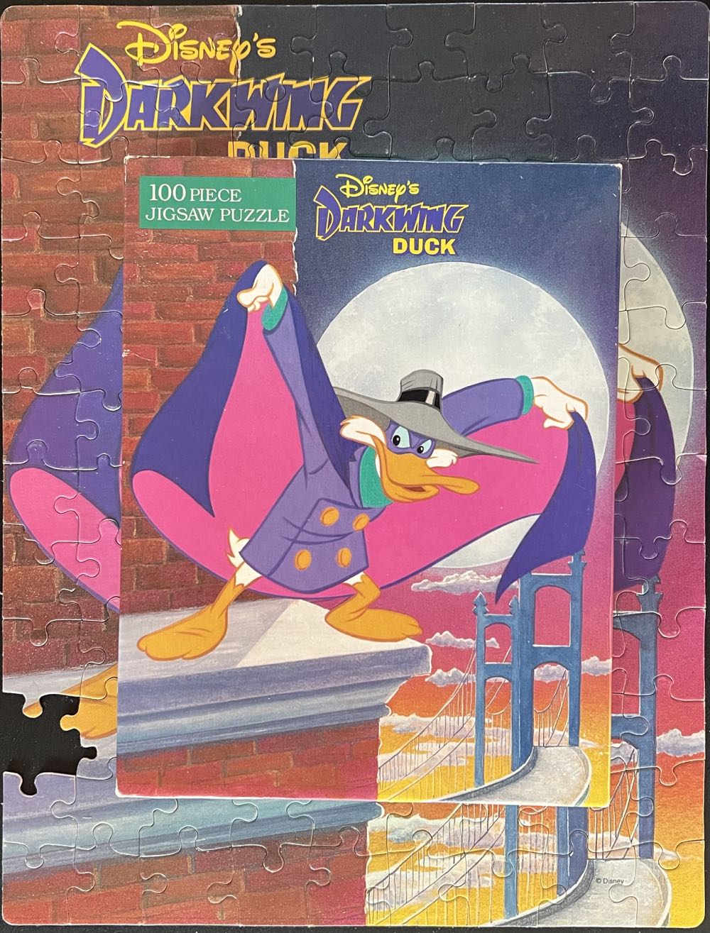 Darkwing Duck - Golden/Western Publishing Company, Inc. puzzle collectible [Barcode 033500046056] - Main Image 4