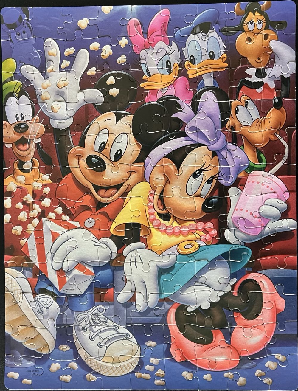 Mickey & Friends-Mickey Mouse Theater - Golden/Western Publishing Company, Inc. puzzle collectible [Barcode 033500046490] - Main Image 2