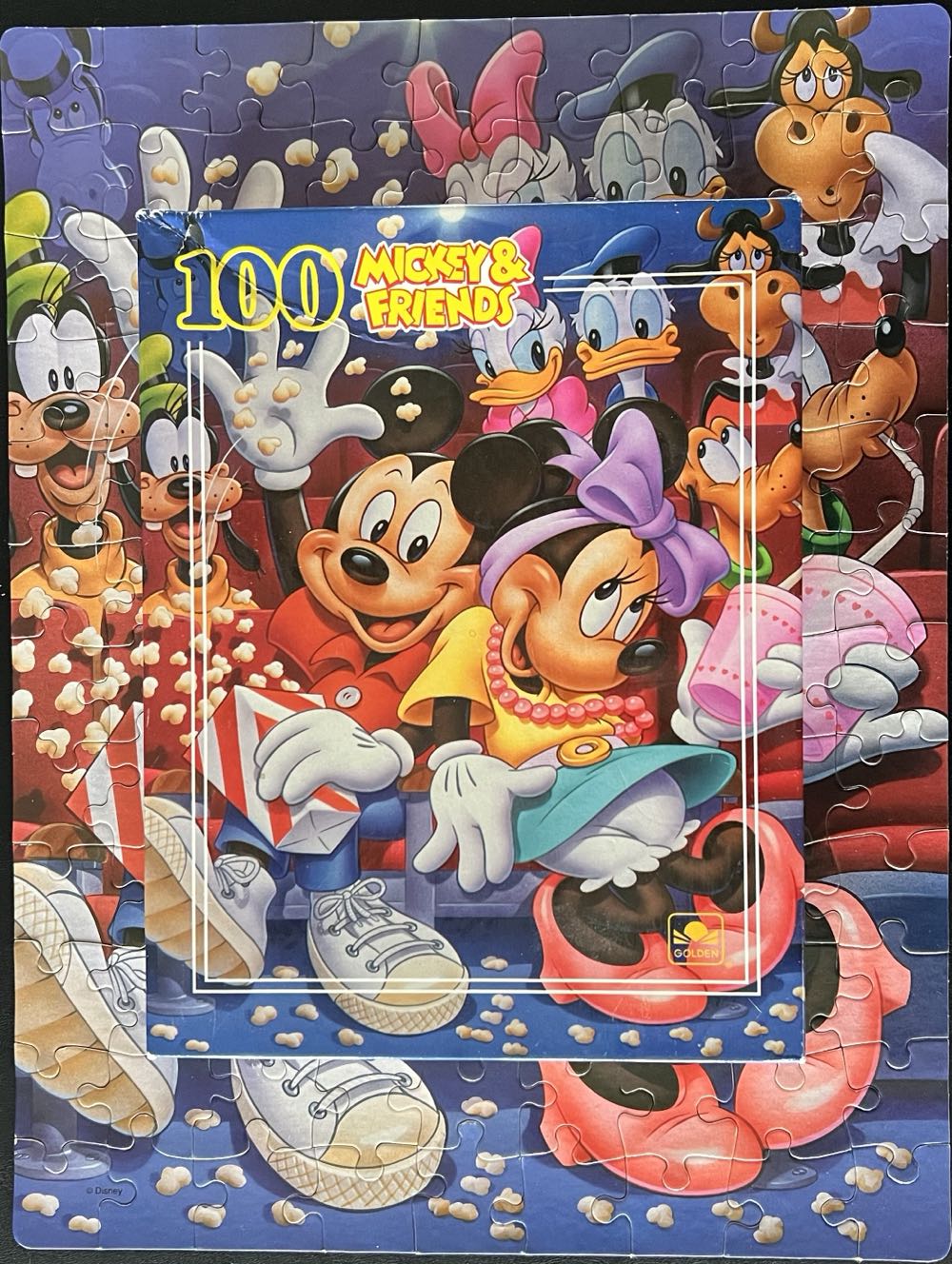Mickey & Friends-Mickey Mouse Theater - Golden/Western Publishing Company, Inc. puzzle collectible [Barcode 033500046490] - Main Image 4