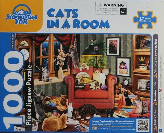 Cats in a Room*^ - Joymountain Peak puzzle collectible [Barcode 670623116435] - Main Image 2