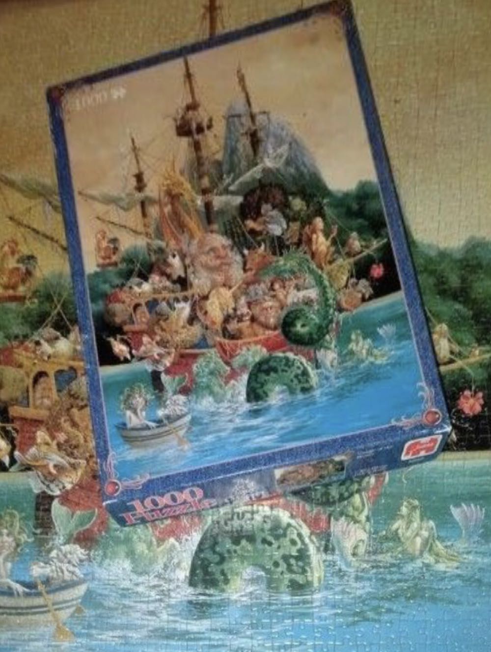 Wasgij Original 43 Aquarium Antics - Jumbo puzzle collectible [Barcode 8710126000205] - Main Image 4