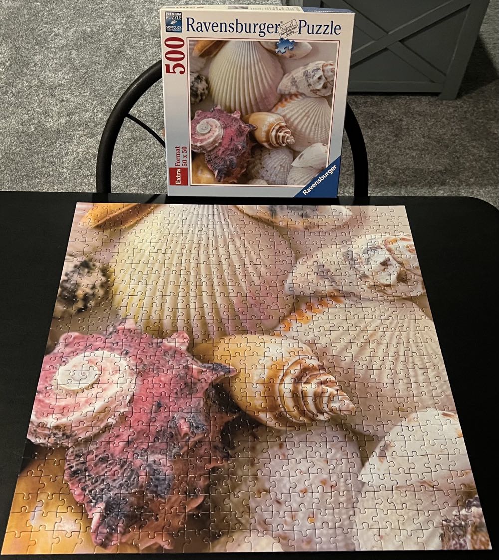 Beach Shells - 378, 4/8/23 - Ravensburger puzzle collectible [Barcode 4005556152261] - Main Image 3