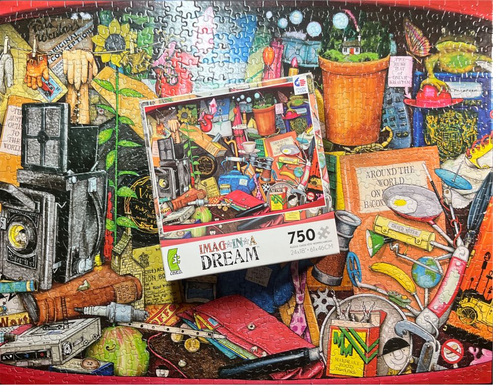 Imag In A dream - Glovebox Coll Item - Ceaco puzzle collectible [Barcode 9781936011018] - Main Image 4