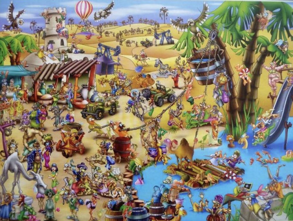 Stonehenge/Oasis - D-TOYS puzzle collectible - Main Image 2