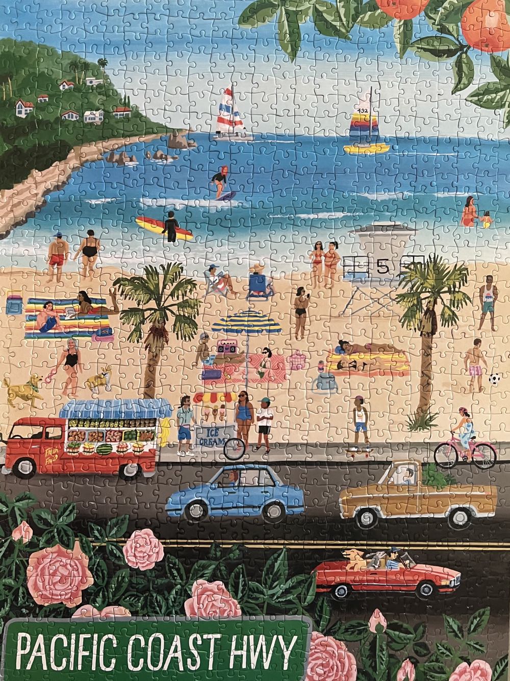 Pacific Coasting: Beach Life - Artisan Puzzle puzzle collectible [Barcode 9781648291944] - Main Image 2