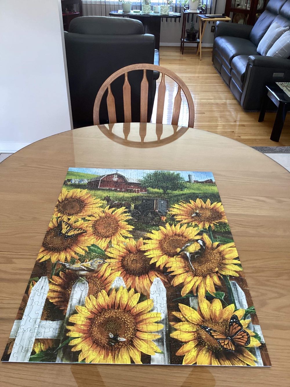 Landscape: Country Paradise - Cobble Hill puzzle collectible [Barcode 625012850469] - Main Image 2