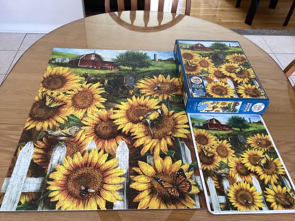 Landscape: Country Paradise - Cobble Hill puzzle collectible [Barcode 625012850469] - Main Image 3