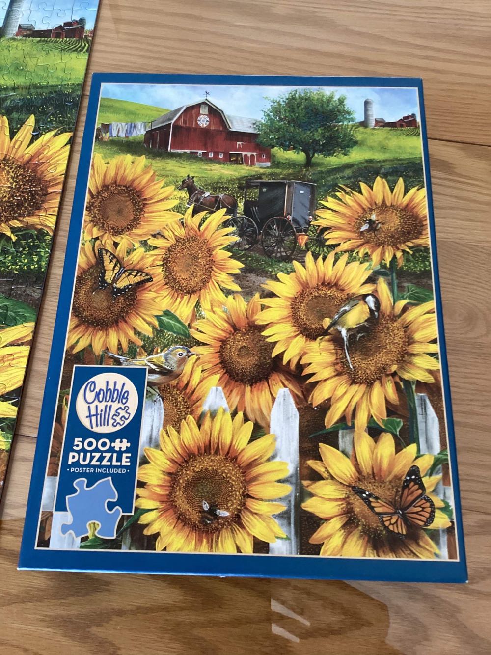 Landscape: Country Paradise - Cobble Hill puzzle collectible [Barcode 625012850469] - Main Image 4