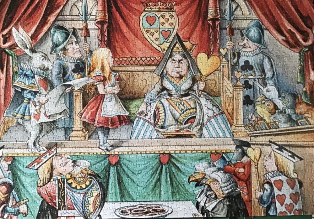 Alice in Wonderland - Flame Tree Publishing puzzle collectible [Barcode 9781804172148] - Main Image 2