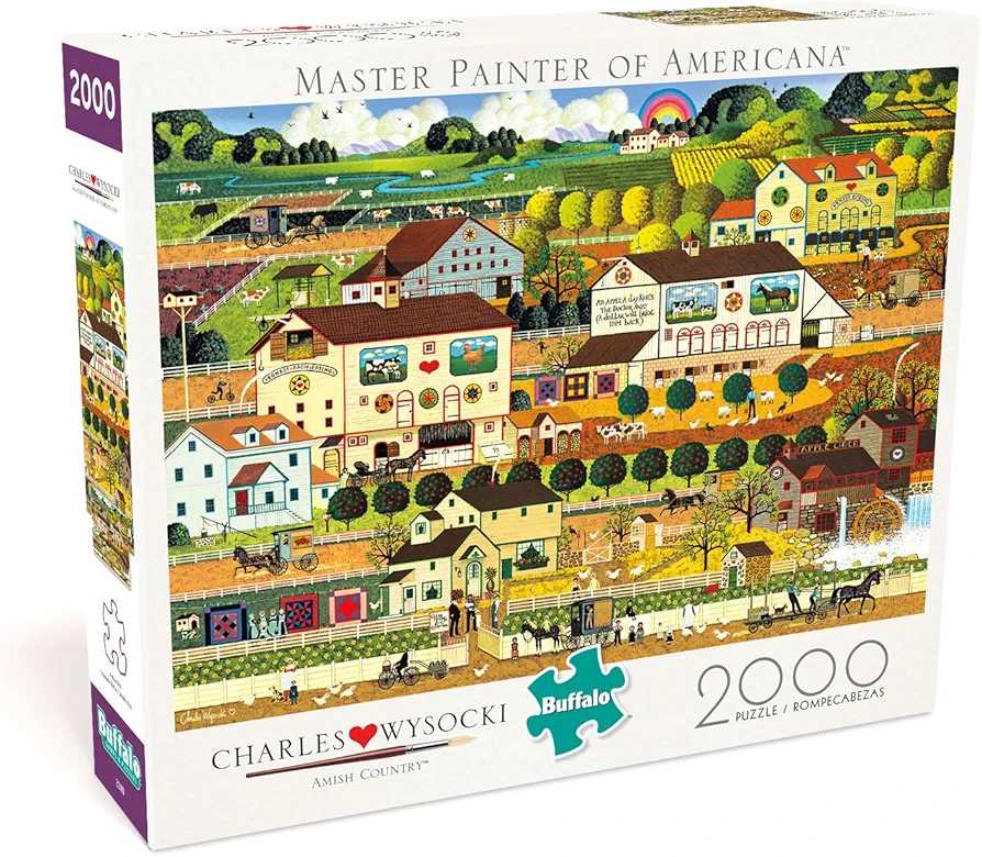 Amish Country - Buffalo Games puzzle collectible [Barcode 079346022021] - Main Image 2