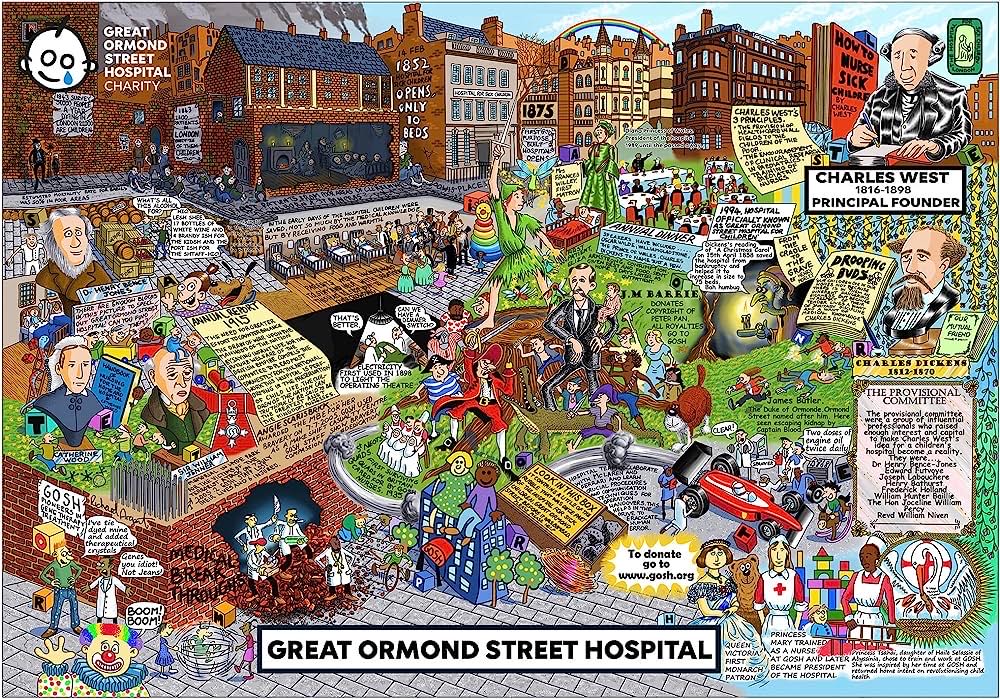 Great Ormond Street Hospital - Gibsons puzzle collectible [Barcode 5012269071153] - Main Image 2
