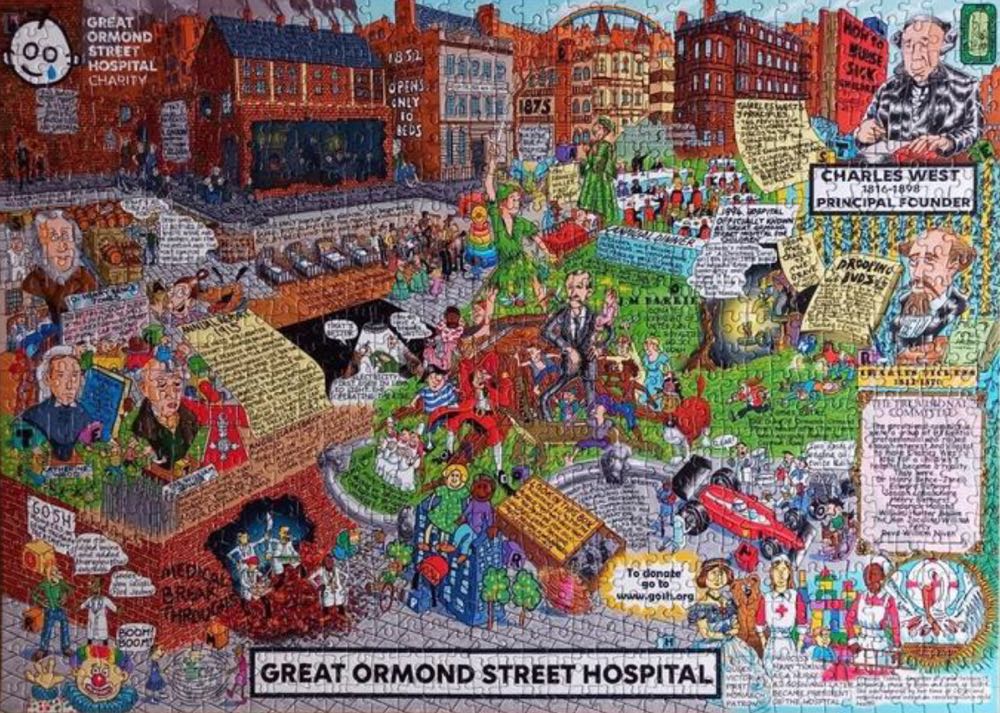 Great Ormond Street Hospital - Gibsons puzzle collectible [Barcode 5012269071153] - Main Image 3