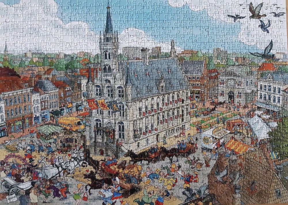 Gouda Cities Of The World - Ravensburger puzzle collectible [Barcode 4005556174997] - Main Image 2