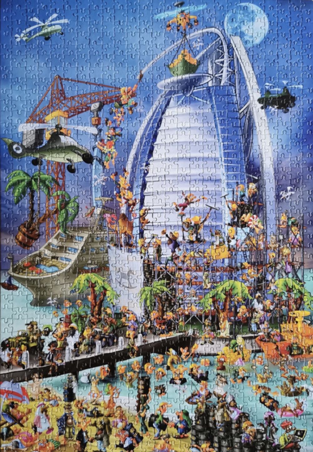 Burj Al Arab📍Dubai - D-TOYS puzzle collectible [Barcode 5947502874690] - Main Image 3