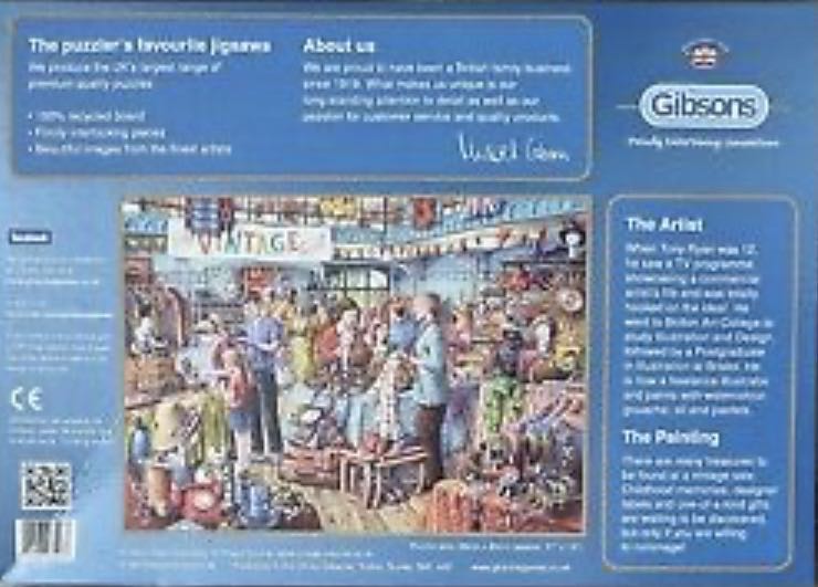 Nearly New - Gibsons puzzle collectible [Barcode 5012269035278] - Main Image 3