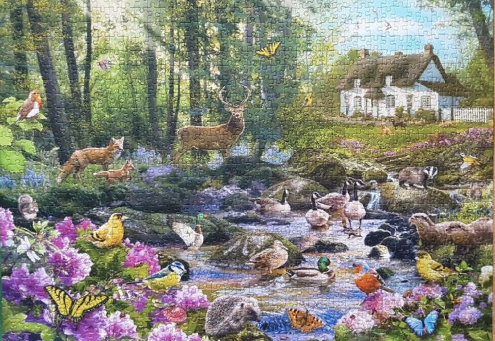 Woodland Glade SCANNEN - Gibsons puzzle collectible - Main Image 3