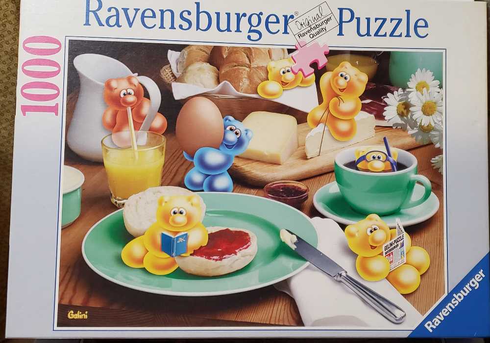 Gelini - At Breakfast - Ravensburger puzzle collectible - Main Image 1