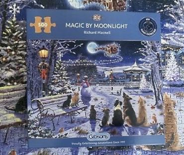 Magic by Moonlight (Maken) Saskia1 - Gibsons puzzle collectible [Barcode 5012269031324] - Main Image 4