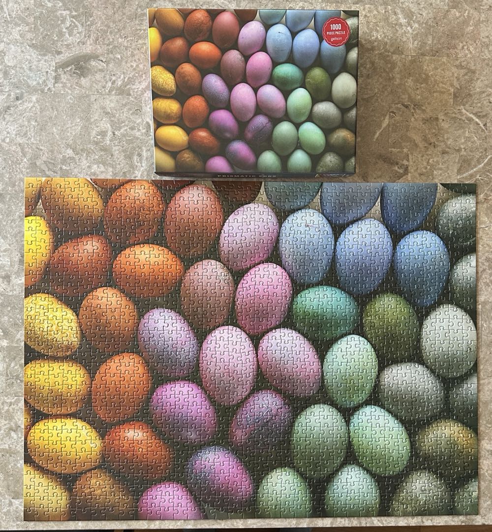 Prismatic Eggs - Galison puzzle collectible [Barcode 9780735378155] - Main Image 2