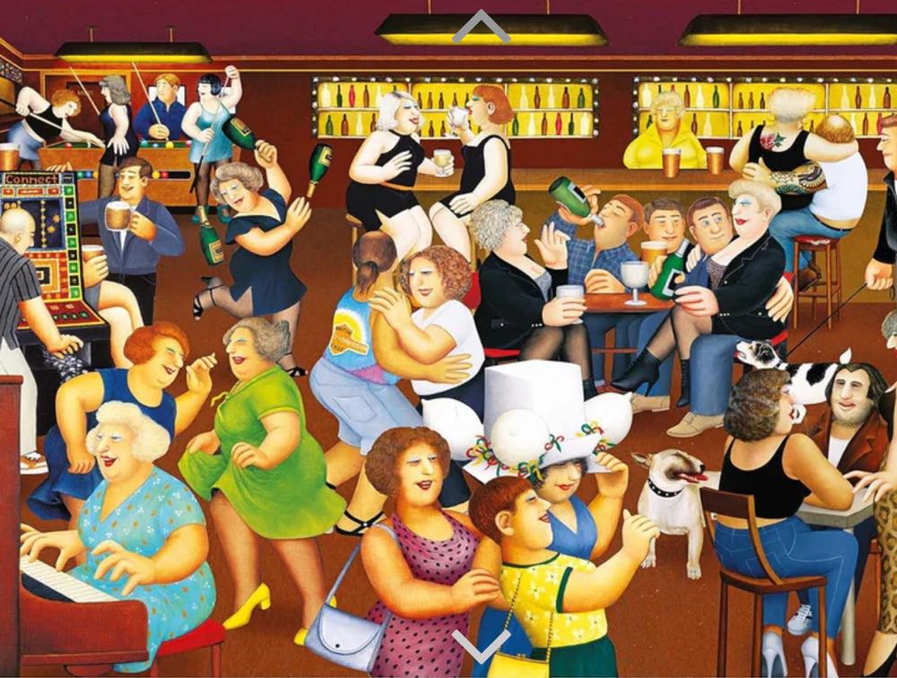 Date Night - Flame Tree Publishing puzzle collectible [Barcode 9781839644450] - Main Image 2