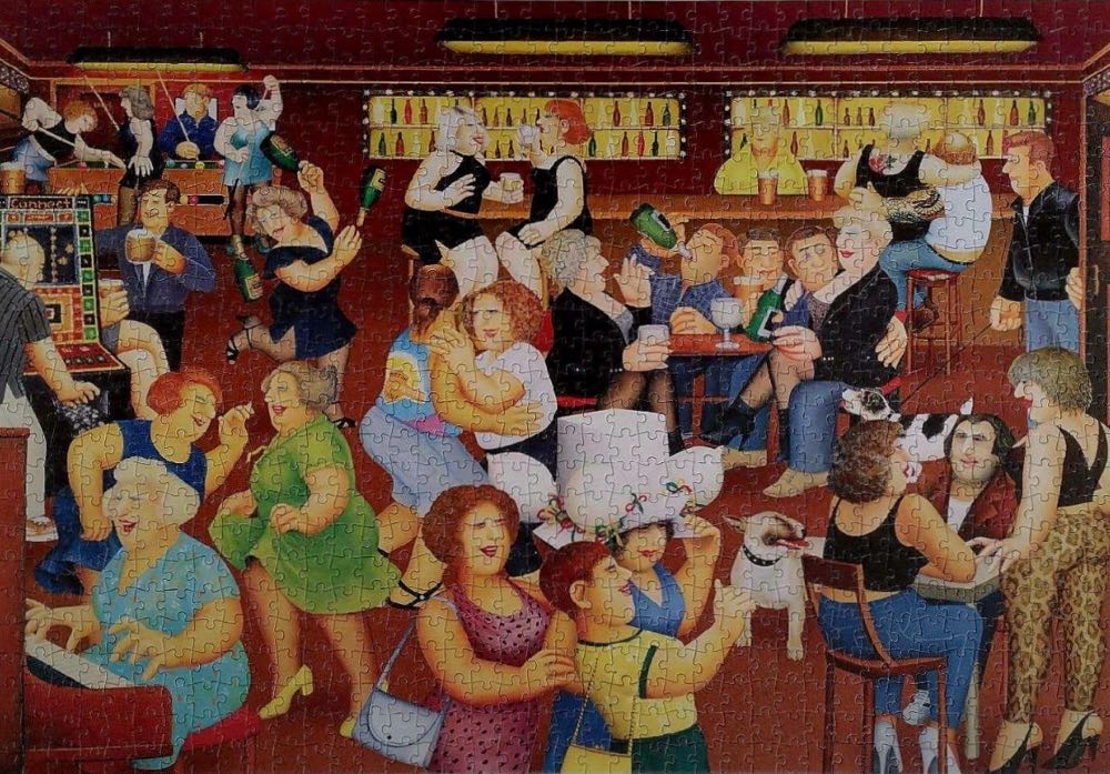 Date Night - Flame Tree Publishing puzzle collectible [Barcode 9781839644450] - Main Image 3