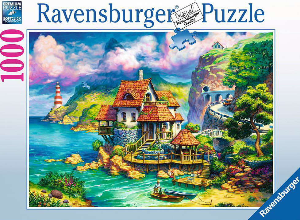 The Cliff House - Ravensburger puzzle collectible [Barcode 4005556806546] - Main Image 2