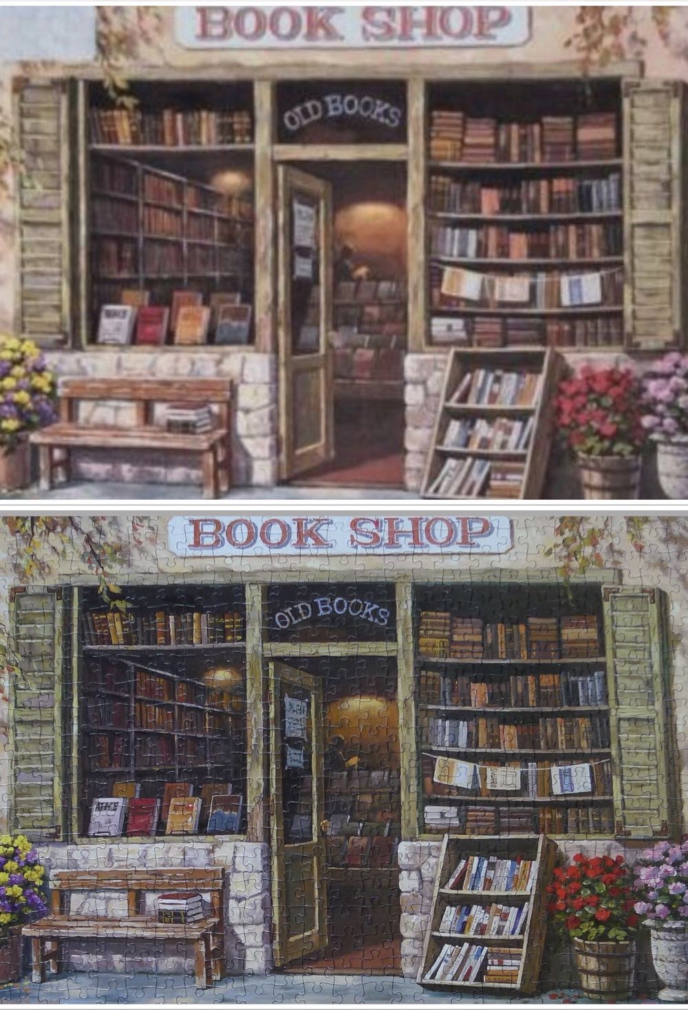 Book Shop/Antique Shop - Falcon de luxe puzzle collectible [Barcode 8710126109915] - Main Image 2