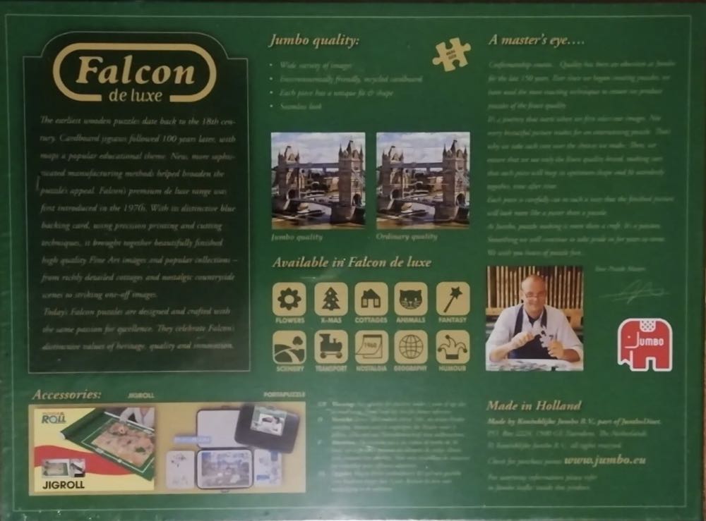 Book Shop/Antique Shop - Falcon de luxe puzzle collectible [Barcode 8710126109915] - Main Image 4