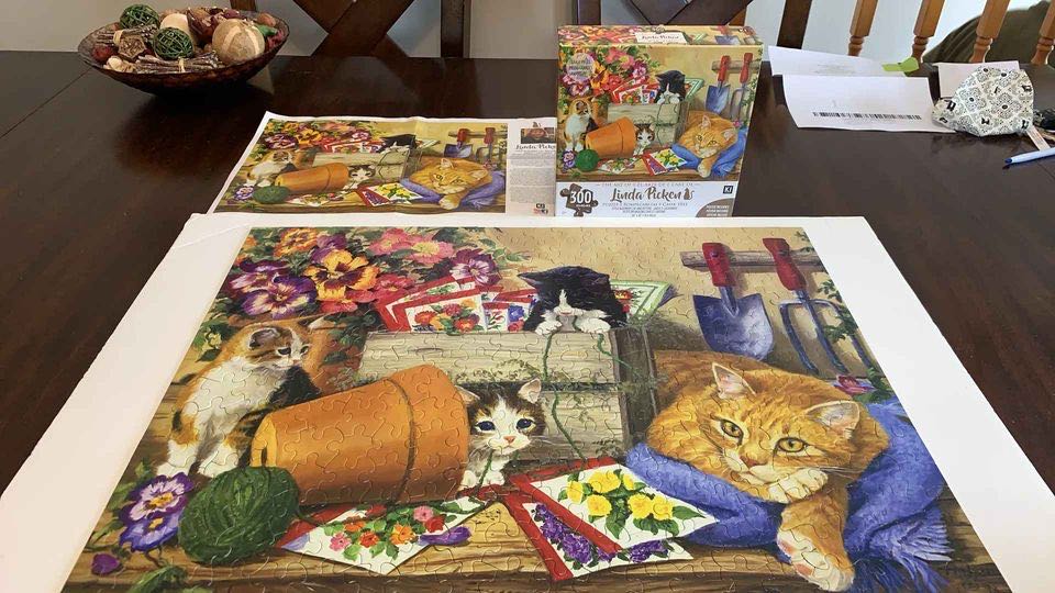 Little Bloomers Cats And Kittens - Ki puzzle collectible - Main Image 2