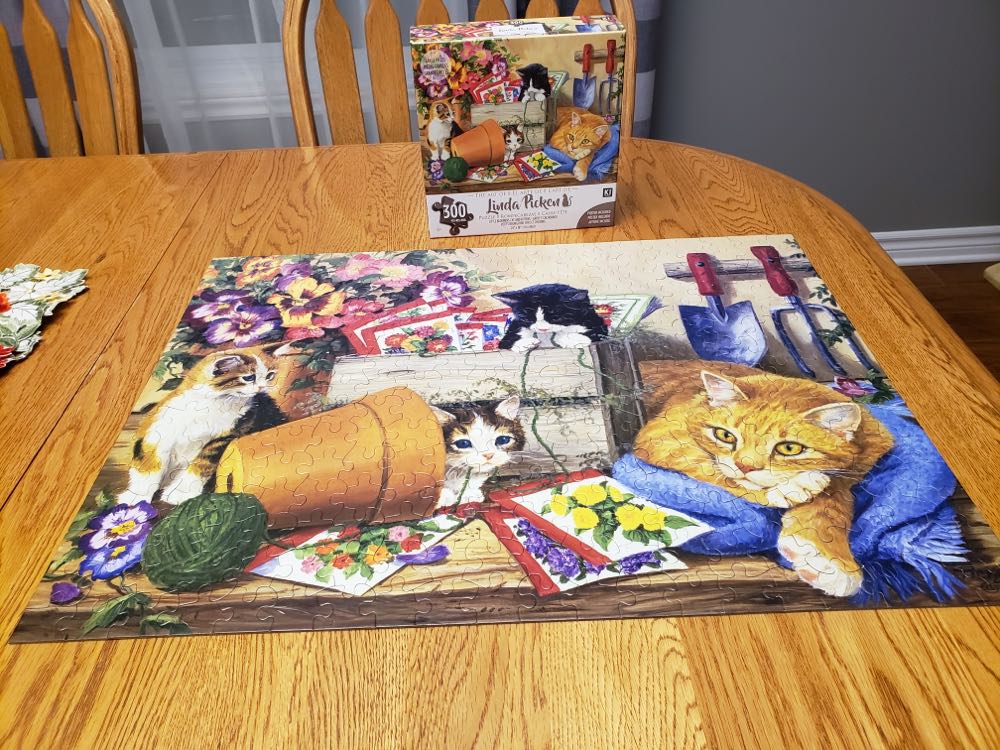 Little Bloomers Cats And Kittens - Ki puzzle collectible - Main Image 4