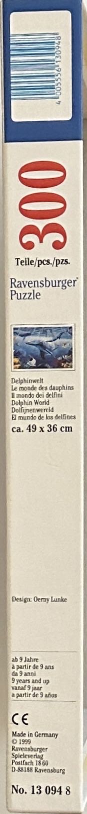 Dolphin World - Ravensburger France puzzle collectible [Barcode 4005556130948] - Main Image 2