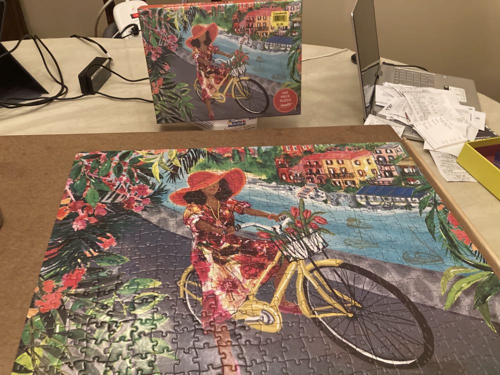 Riverside Ride - Jeanetta Art & Design puzzle collectible - Main Image 2