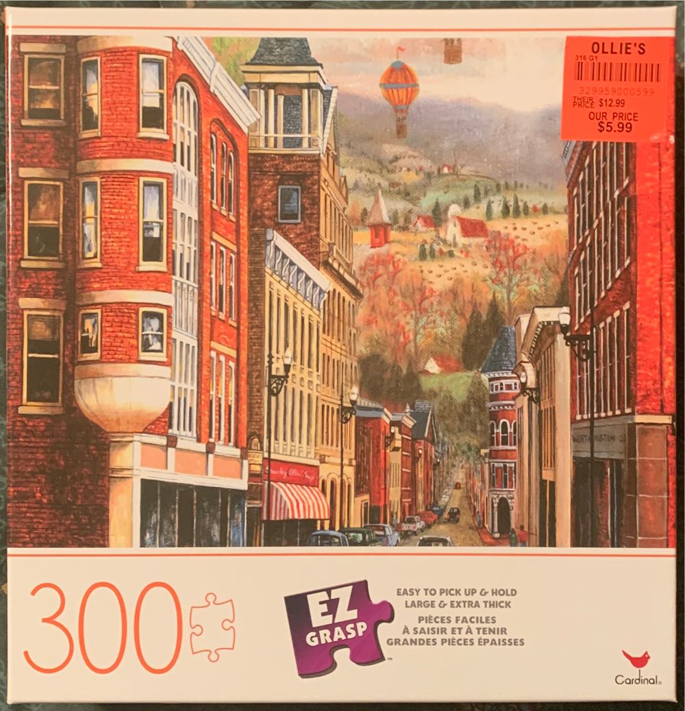 Coming Soon-The Clock Tower With Balloons - Cardinal puzzle collectible [Barcode 778988397954] - Main Image 2