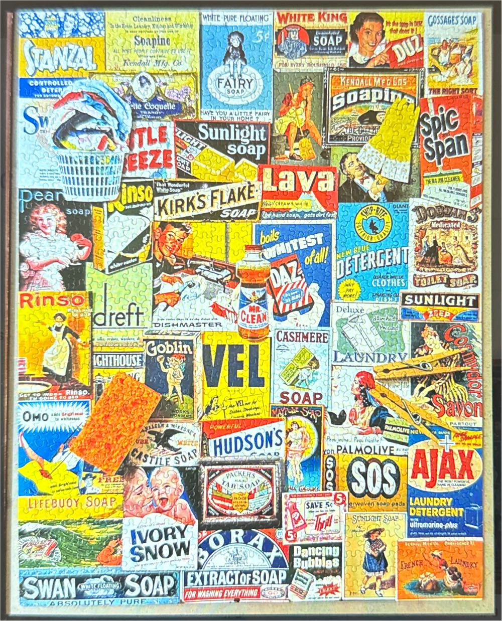 Squeaky Clean - White Mountain puzzle collectible - Main Image 2