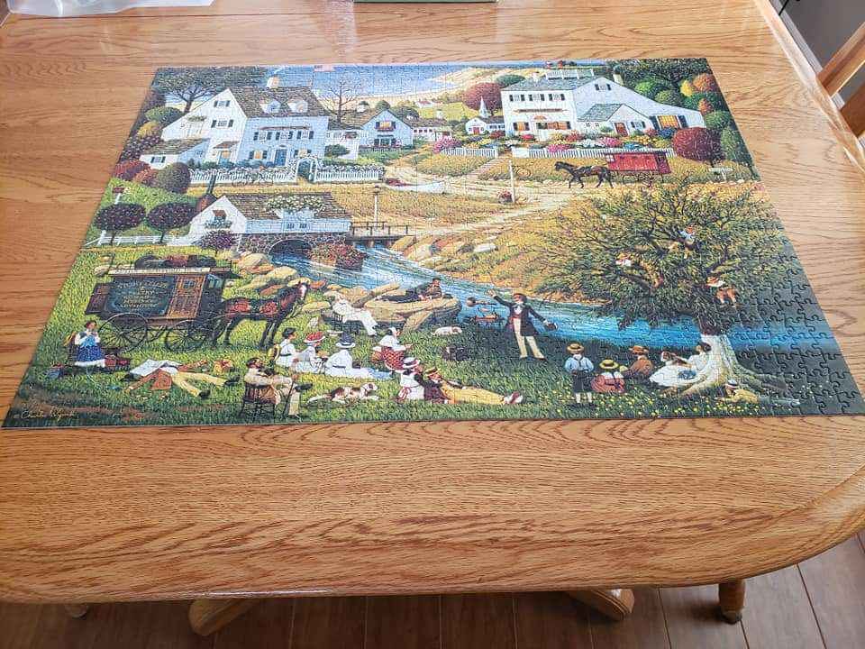 Basking In The Sun - Buffalo puzzle collectible - Main Image 2