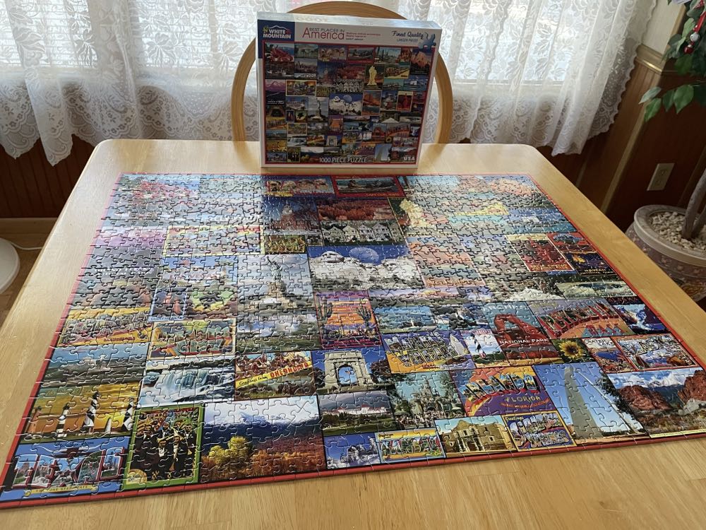 Best Places In Amsterdam - White Mountain puzzle collectible - Main Image 2