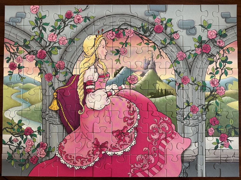 Beautiful Princess Super 100  - Ravensburger puzzle collectible [Barcode 4005556109227] - Main Image 2