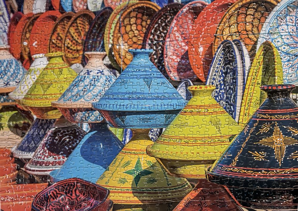 Street Scenery  - hua jiang puzzle collectible - Main Image 2