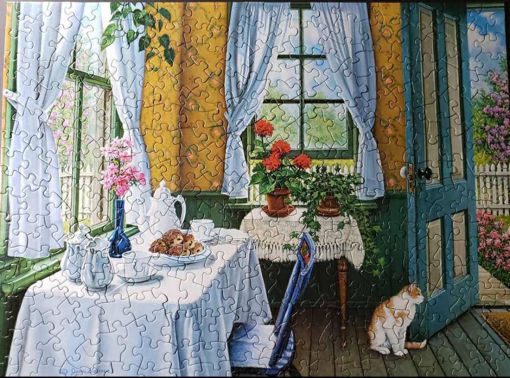 Compagny’s Coming - Bits & Pieces puzzle collectible - Main Image 1