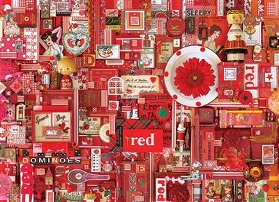 Red✅ - Cobble Hill puzzle collectible [Barcode 0625012801461] - Main Image 2
